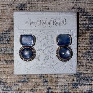 Blue Kyanite & Sterling Silver Earrings